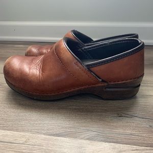 Women’s Dansko Leather Clogs